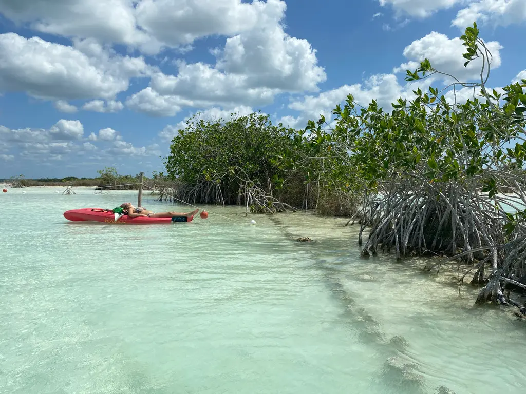 Bacalar: het meer van 7 kleuren