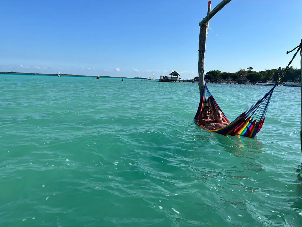 Bacalar, Mexico - het meer van zeven kleuren